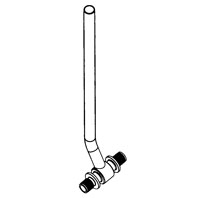 Монтажная трубка для подключения радиатора проходная, 15 мм