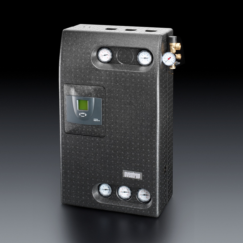 Система обвязки контуров солнечного отопления и твердотопливных котлов